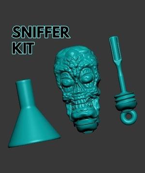 MINI SNIFFER CANISTER INHALER CANISTER - KATRINA SKULL