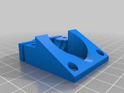 e3d lite6 + volcano + bowden mount for printrbot metal plus x-axis carriage