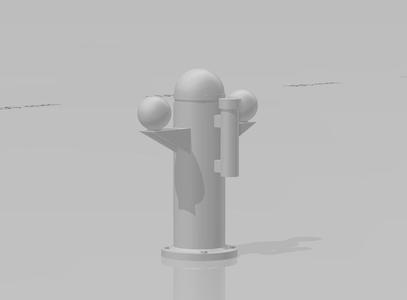 Compass to be installed on the wheelhouse roof.