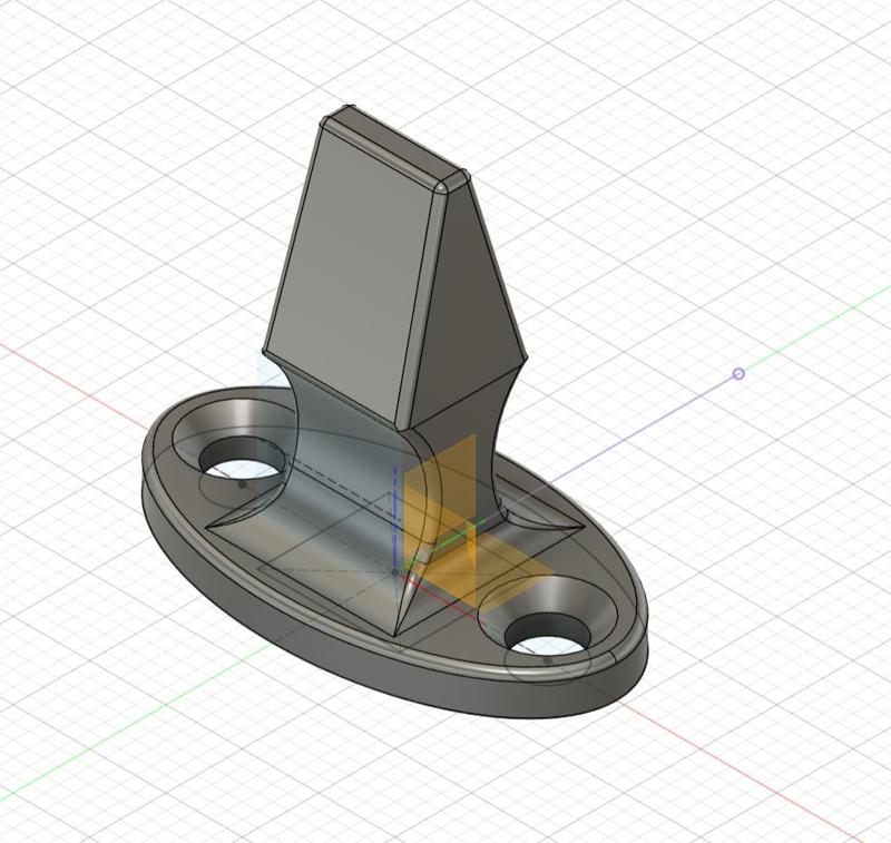 Door stop for Jeanneau