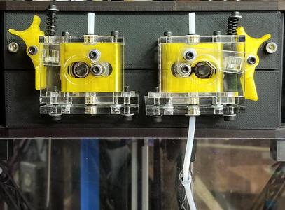 Dual ProStruder Mount for Rostock Max v3