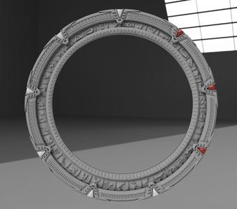 Stargate with dialing effects