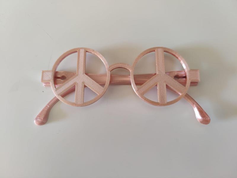 Peace glasses (party glasses)