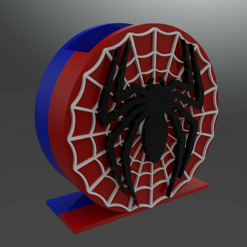 MARVEL PENCIL / SPIDERMAN / PENCIL HOLDER SPIDERMAN