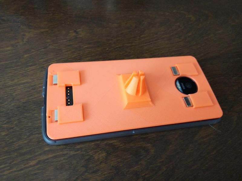 Moto Z Car vent mount + Source Files! (Solidworks)