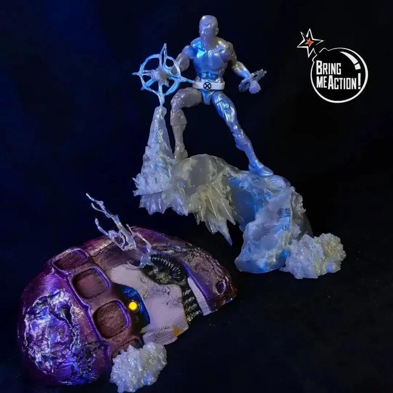 ICE MAN SLIDE FOR MARVEL LEGENDS