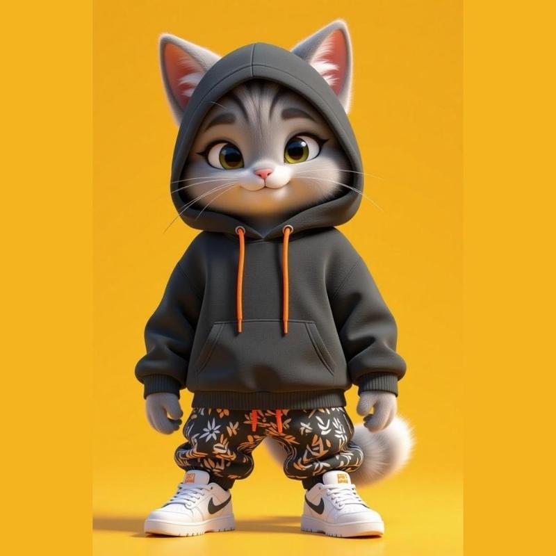 Urban Vibes / urban cat / fan art / art toy / magic makes