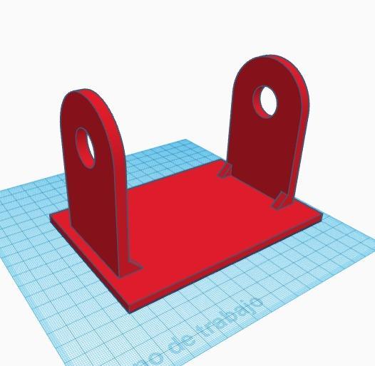 base structure for homemade electric motor