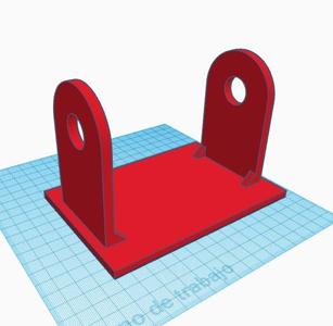base structure for homemade electric motor