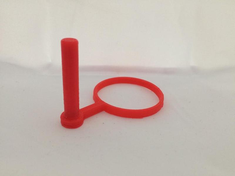 Listerine cup/cap holder