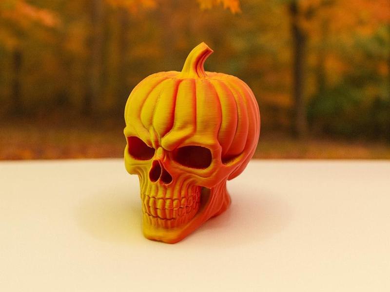 Pumpkin Skull