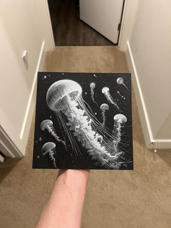 Jellyfish Art Hueforge