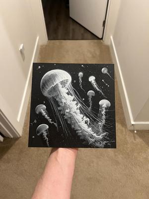 Jellyfish Art Hueforge