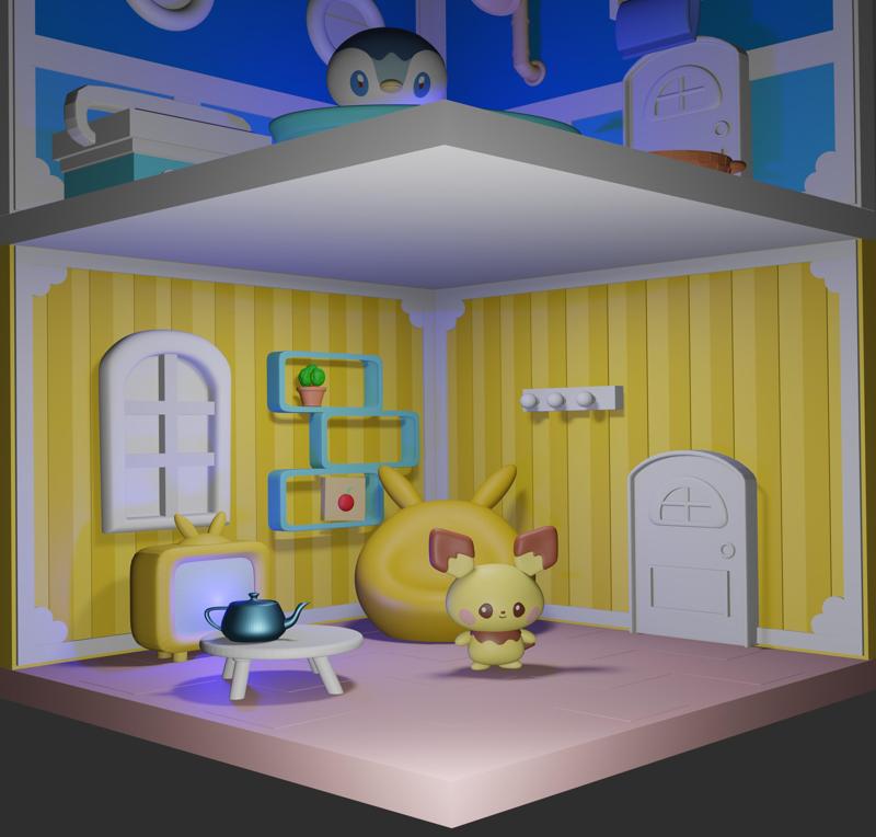 PokeHouse - Pokemon Pichu