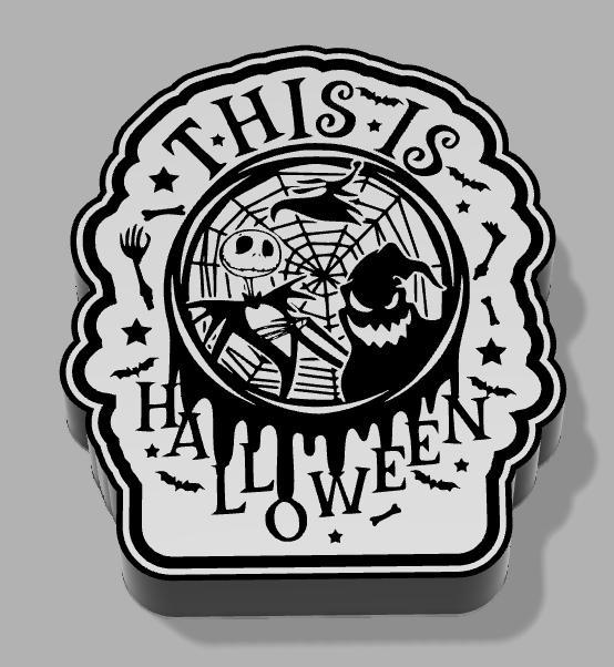 Nightmare Before Christmas Lightbox