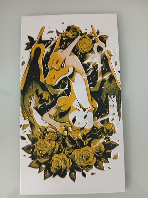 Hueforge Pokemon Dracofeu Charizard without AMS