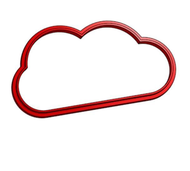 Cloud cookie cutter