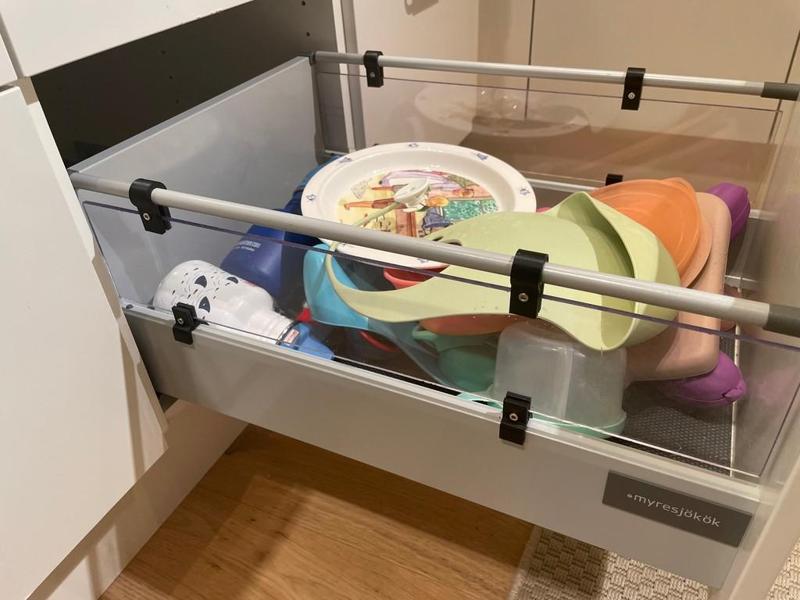 Kitchen drawer side support - Lådsidor (Myresjökök)