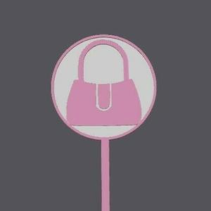 BARBIE MINI CAKE TOPPER - Handbag