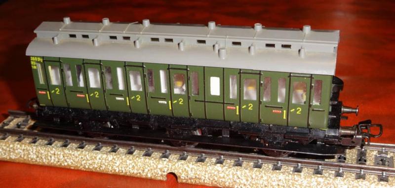 Interiors for the Märklin compartment coaches "Abteilwagen" 4004 / 4005