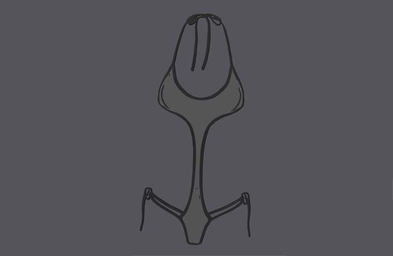 Bathing Suit 2 - Wall Art