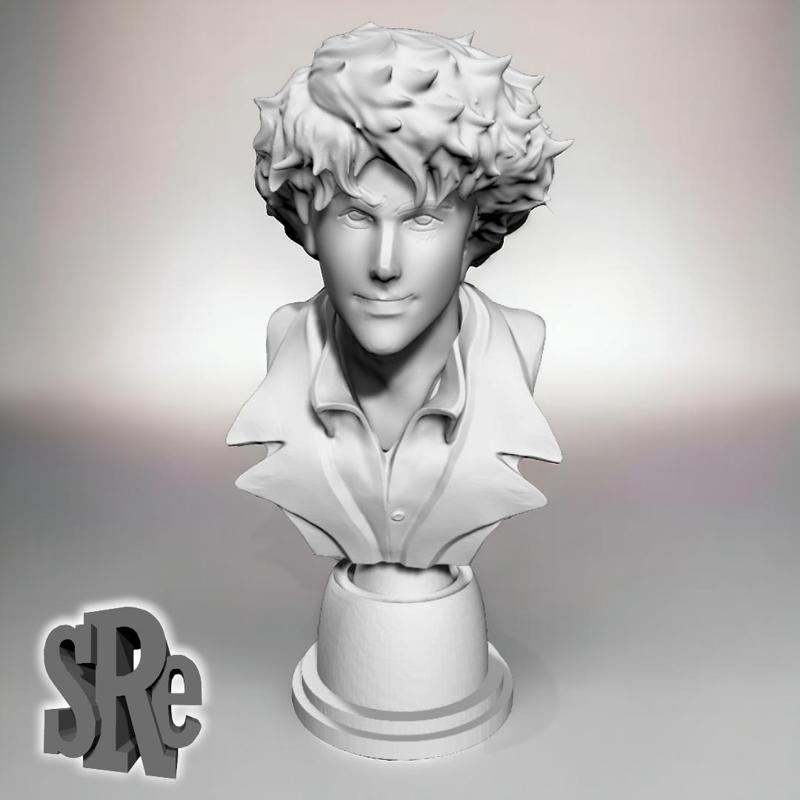spike spiegel bust - cowboy bebop