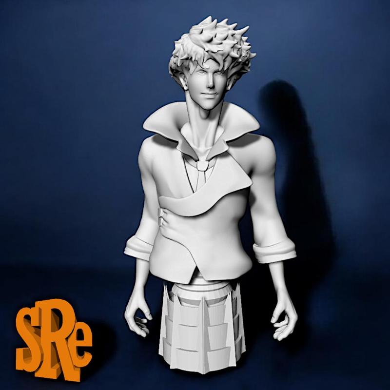 spike spiegel bust - cowboy bebop