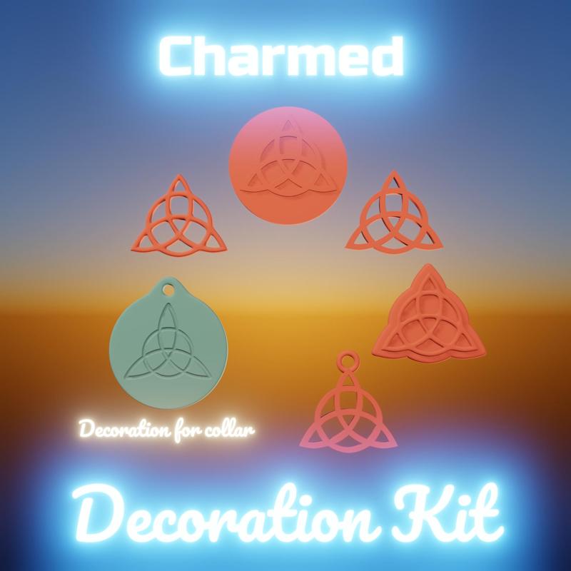 Charmed Logo and Sign Set (Includes Coin for your Pet's Collar)