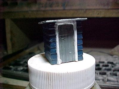 SCALEPRINT GARDEN SHED 00/HO SCALE