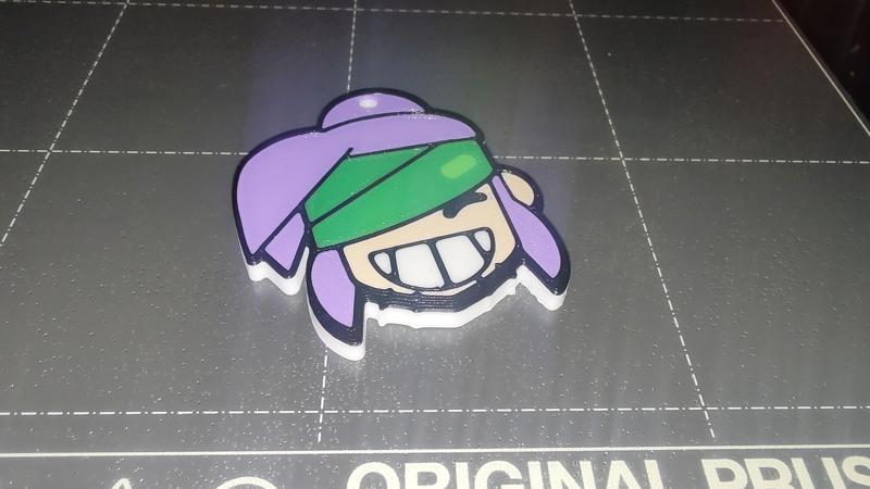 Keychain - Kenshi Pin - Brawl Stars