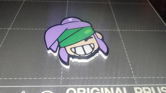 Keychain - Kenshi Pin - Brawl Stars