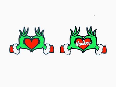 GRINCH CUSTOMIZABLE CHRISTMAS ORNAMENT