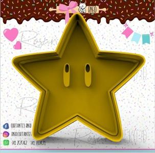 Cookie cutter ¨Estrella de mario bross - mario bross little star cookie cutter