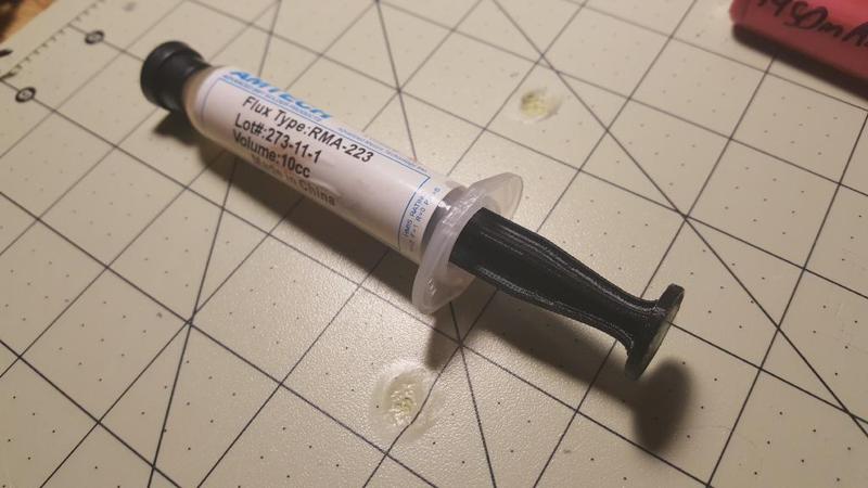 13mm Flux syringe plunger