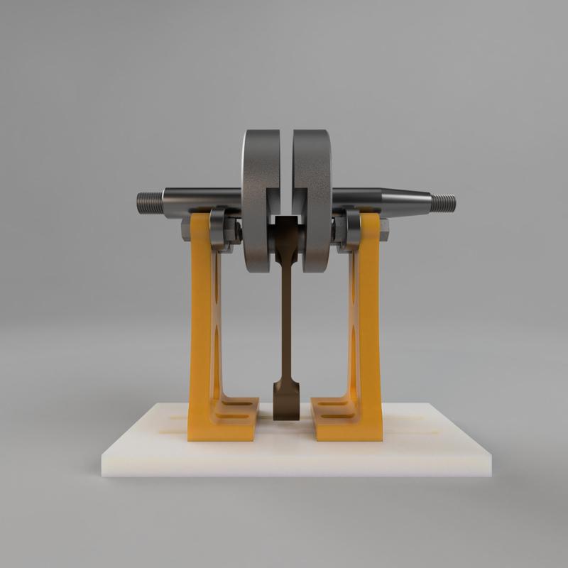 Adjustable Crank Truing Stand