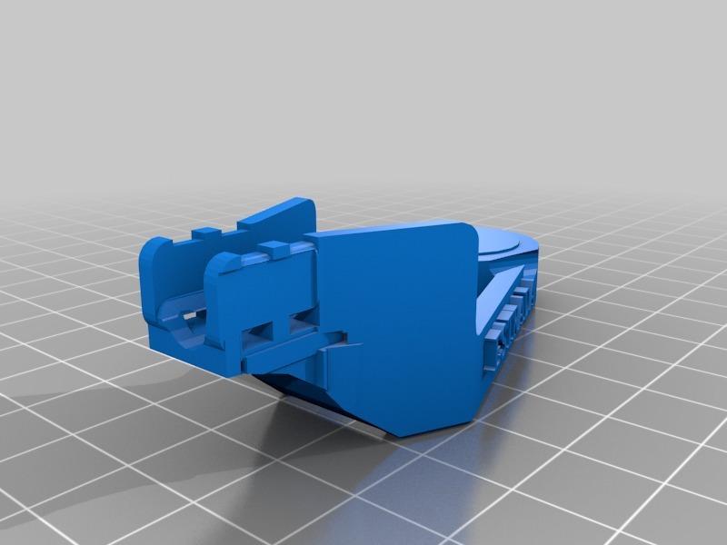 Improved Creality CR-10 Y-Axis_wire_restrain_bracket