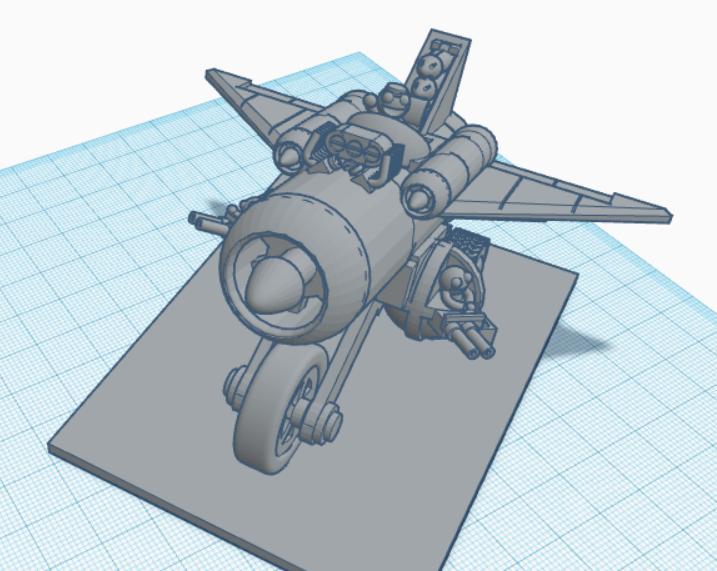 TANKSTAR: Rod's Pocket Rocket (For Gaslands, HullBuster, Rampant)