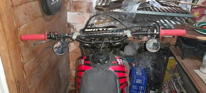 Custom motorcycle mirror