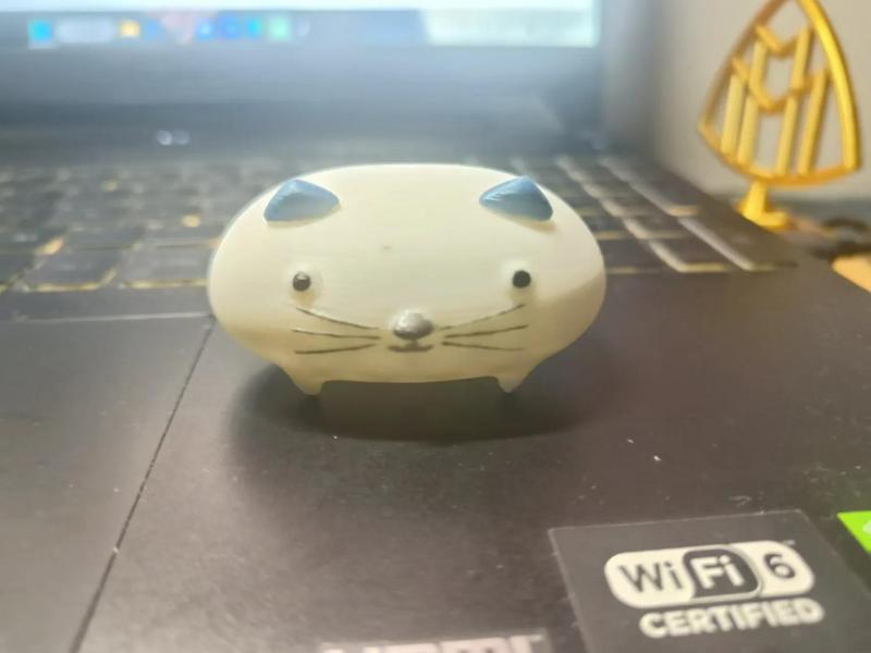 Chubby Cat, Fat Cat, Cute Cat Animal Model