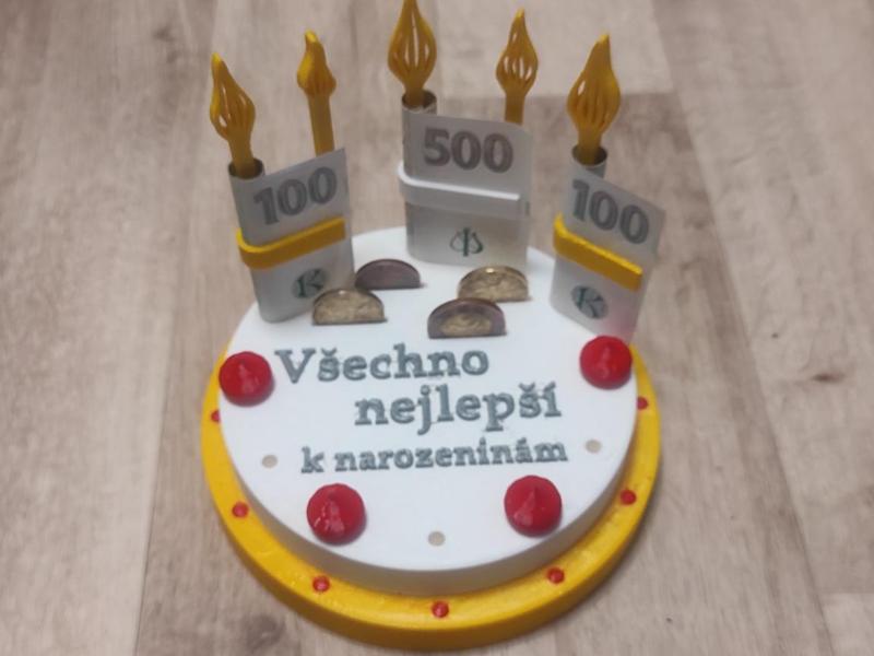 Birthday Cake - Money Gift