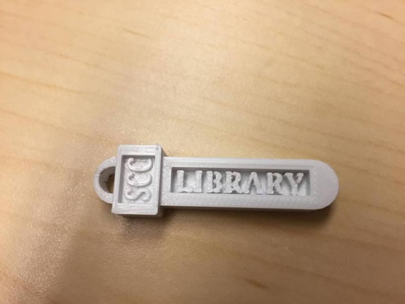 SCC Library Keychain