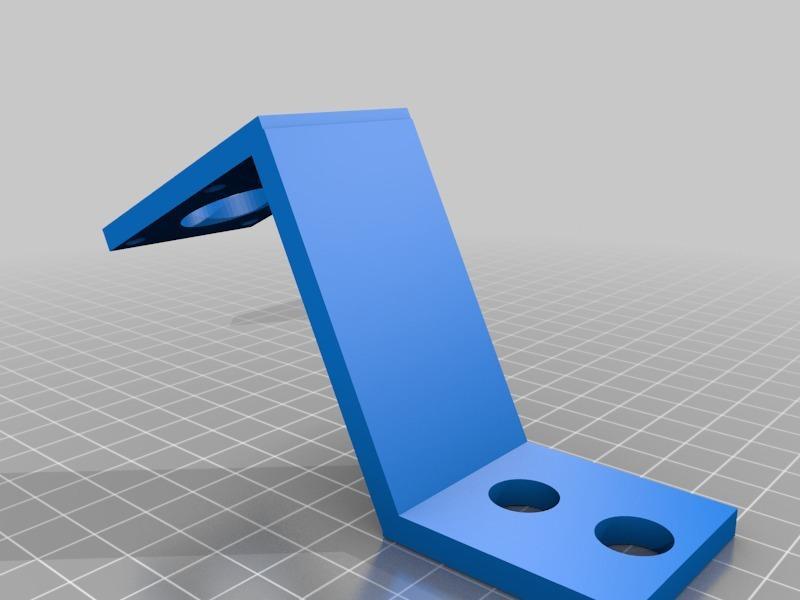 Soba rotary table stepper motor bracket