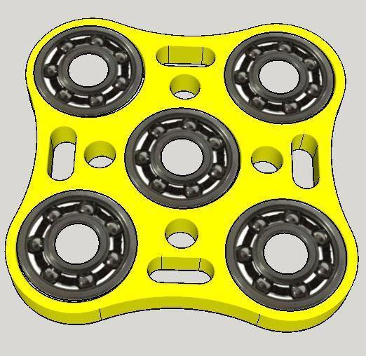 Hand Spinner 3D La Poste