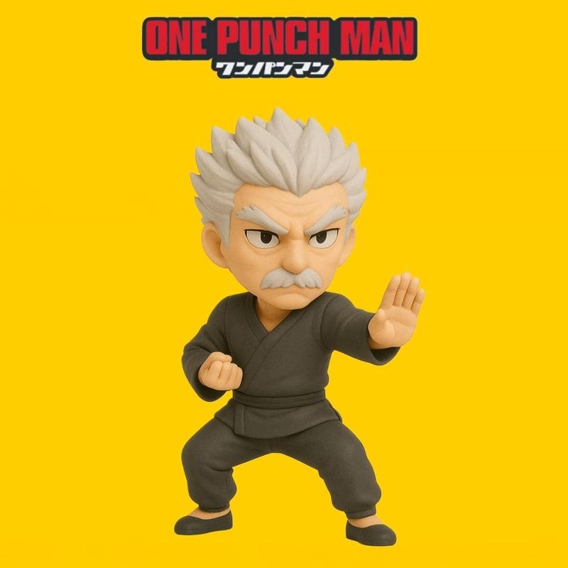Bang - One Punch Man Chibi 3D Print Figure