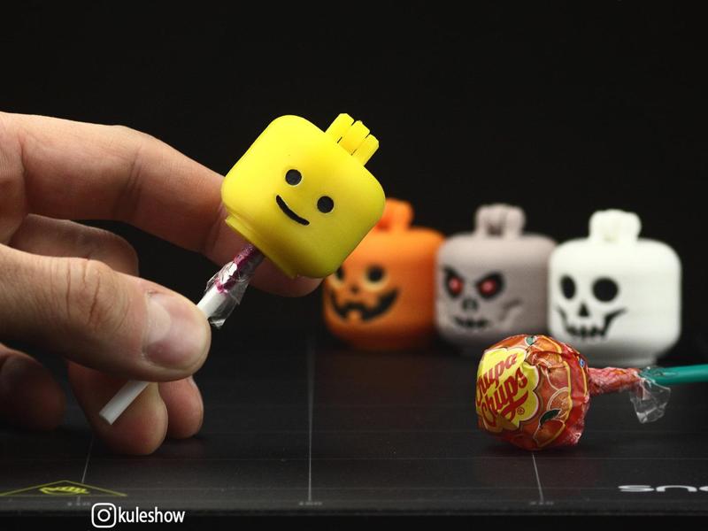Chupa Chups Holder Halloween Faces 💀🧟🎃