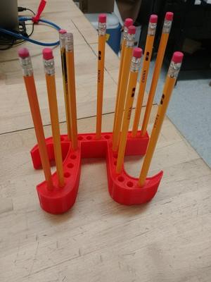 Pi Pencil Holder