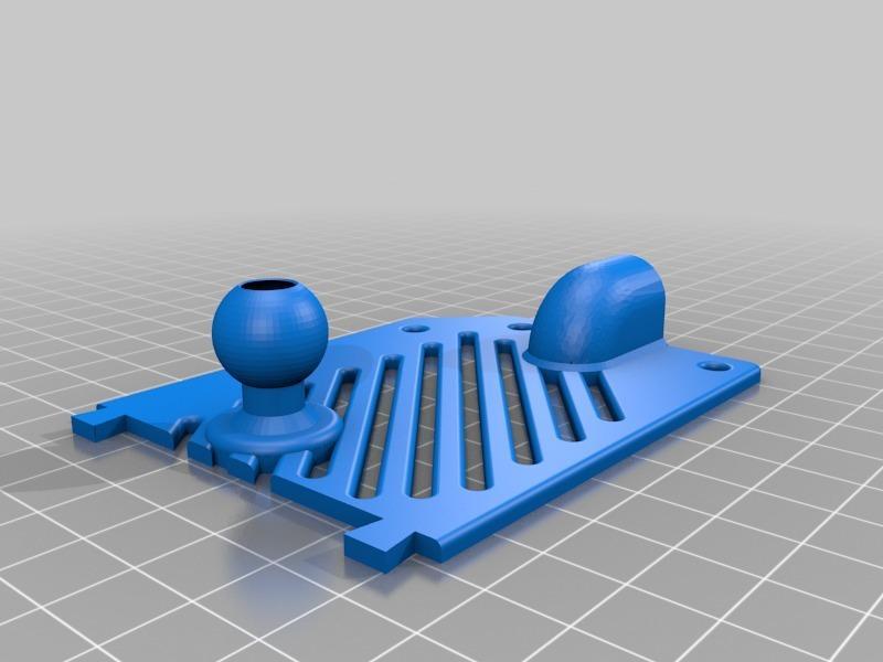  MPSM Side Cooling Vent Remix for No Drill Bed Rewiring and ball for led mount 