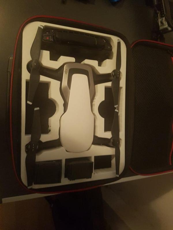 DJI Mavic Air Open Folded Case Storage