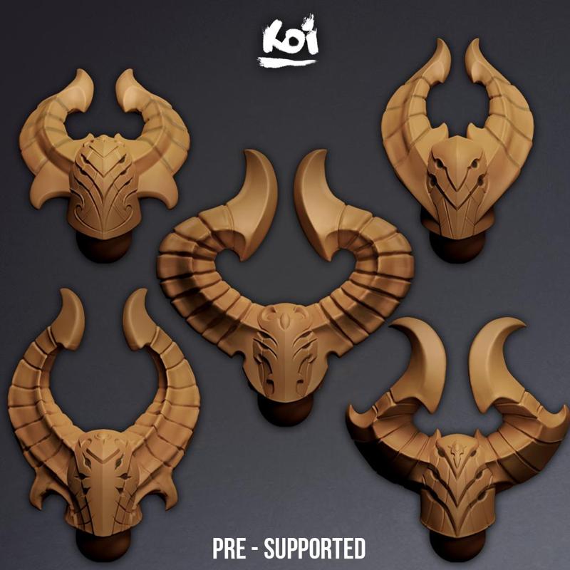 Allseers - Miniature Heads