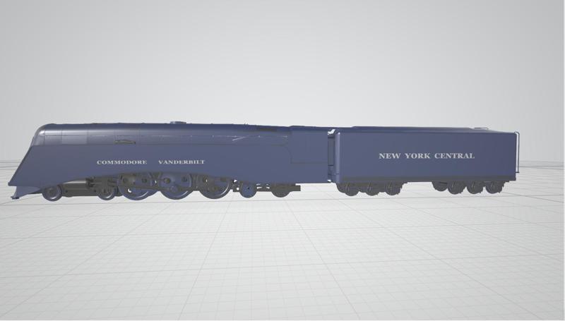 Vanderbilt steam locomotive